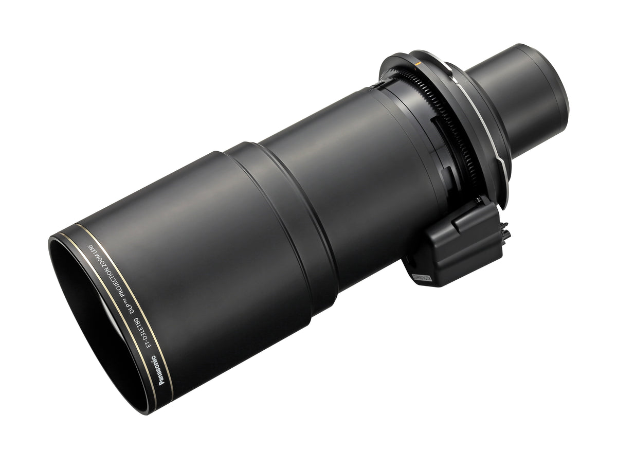 Panasonic ET-D3LET80: Zoom Projector Lens, 154.1-288.8 mm Focal Length
