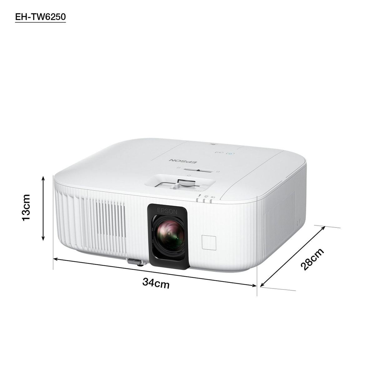 Epson EH-TW6250: 2,800 Lumens 4K PRO-UHD 3LCD Lamp Projector for Home Cinema with HC Lamp Warranty, view 2