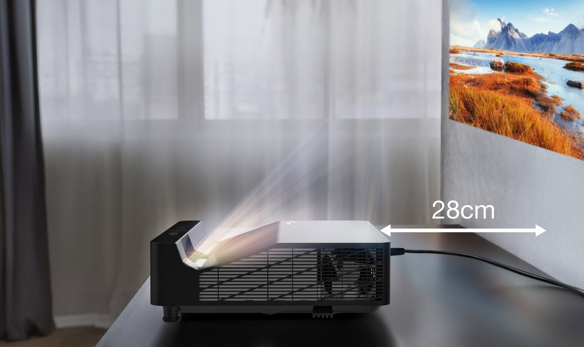 Optoma ZU600UST-B: 6,000 Lumen WUXGA Laser Projector with Ultra Short Throw Lens, view 5