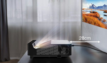 Optoma ZU600UST-B: 6,000 Lumen WUXGA Laser Projector with Ultra Short Throw Lens, view 5