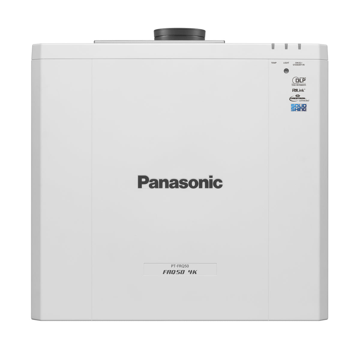 Panasonic PT-FRQ50UW: 5,200 Lumen 4K Laser DLP Projector with Standard Throw Lens, White, view 3