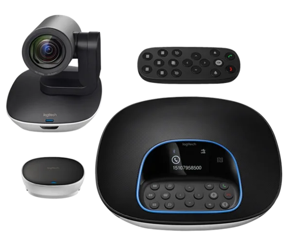 Logitech GROUP video conferencing system camera and speakerphone