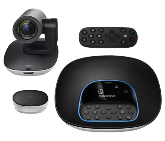 Logitech GROUP video conferencing system camera and speakerphone