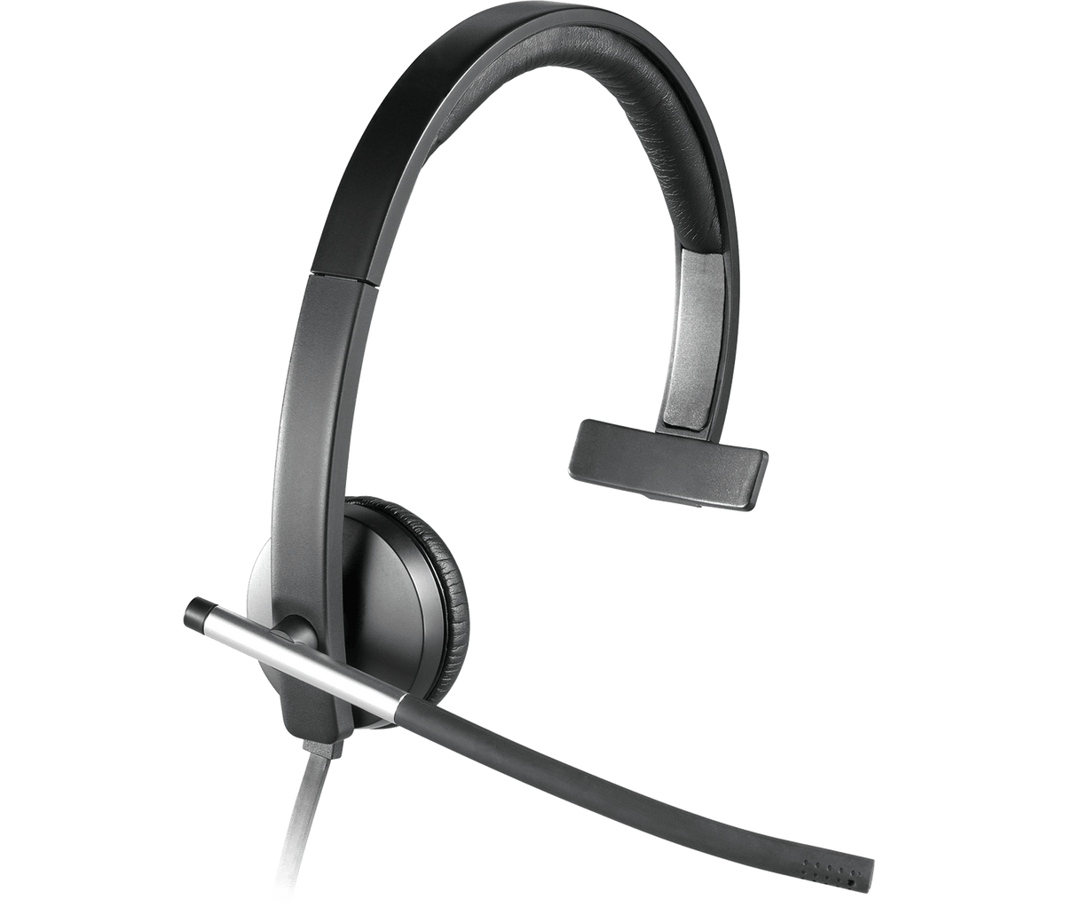 Logitech H650e Stereo: Wired USB Business Headset with Noise Cancelling Mic