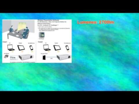 Sony VPL-EW235 projector rear connectivity ports