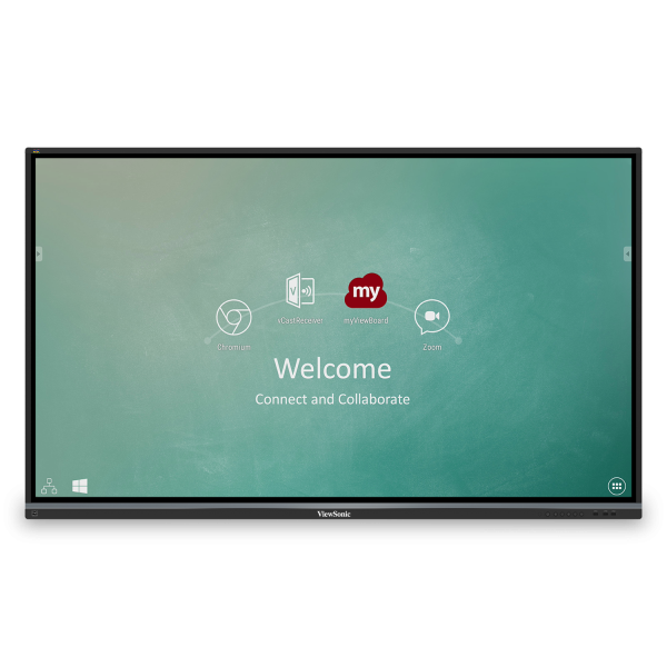 ViewSonic IFP7550-2 75 inch interactive display front view
