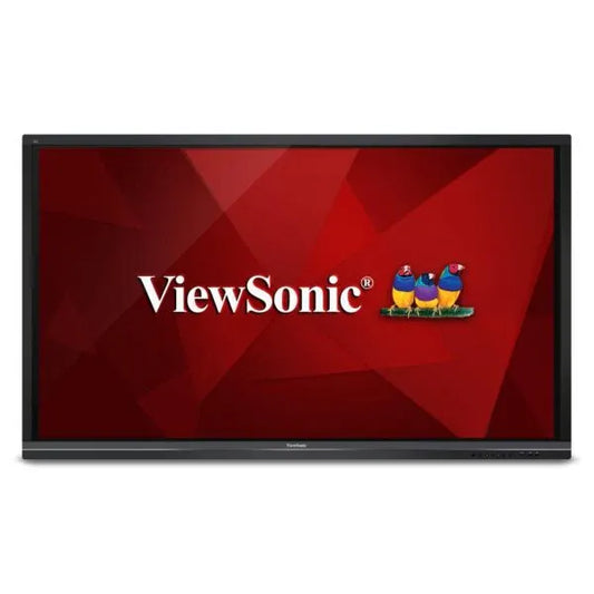 Viewsonic IFP7500 75" 4K Interactive Display with 20-Point Touch, OPS & SDM Support