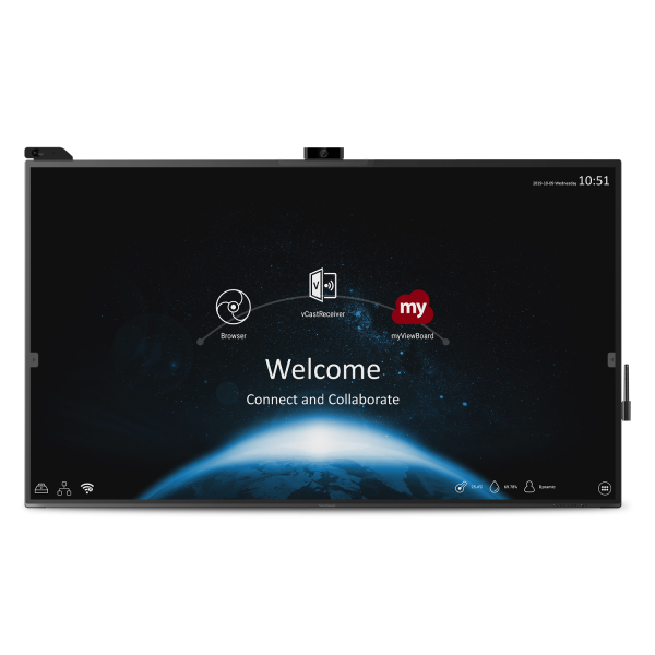 ViewSonic IFP8670 86 inch flagship interactive display front view