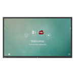 ViewSonic IFP9850-3 98 inch interactive display angled view