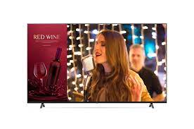LG 75UR640S 75 Inch UHD TV Signage Display with Cisco & Crestron Compatibility