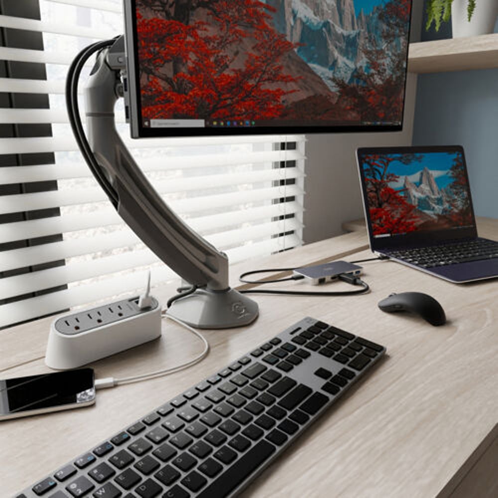 Chief K1D120S Desk Mount Single Display, view 3