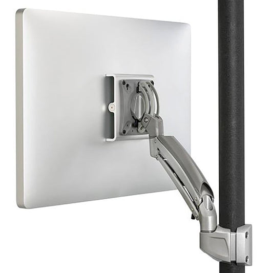 Chief K1P110S K1 Pole Mount Single Display 1L Arm Silver