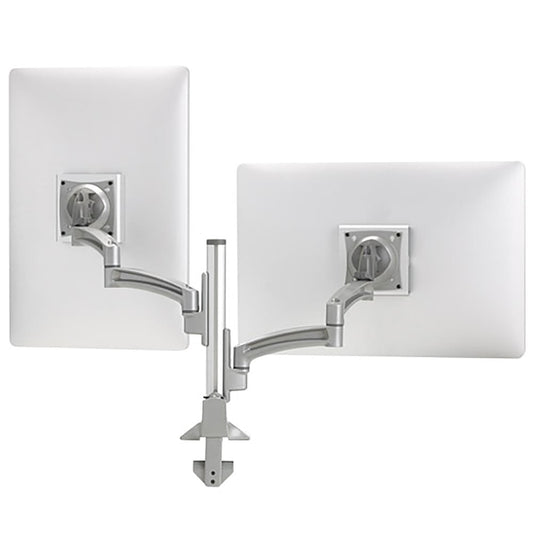 Chief K2C220S K2 Column Mount Dual Display Dual 2L Arms Silver
