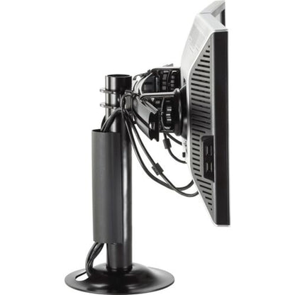 Chief KTG230B Vertical Dual Array Black Grommet Mount, view 2