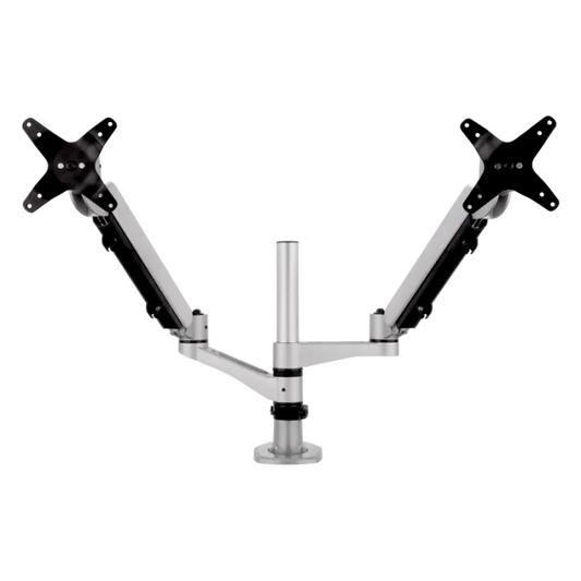 ViewSonic LCD-DMA-002 spring loaded dual monitor mounting arm with two VESA monitor plates