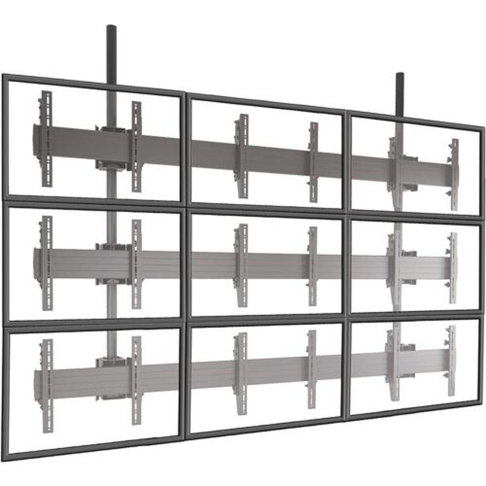 Chief LCM3X3U Fusion Micro-Adjustable Large Ceiling Mounted 3 X 3 Video Wall, view 2