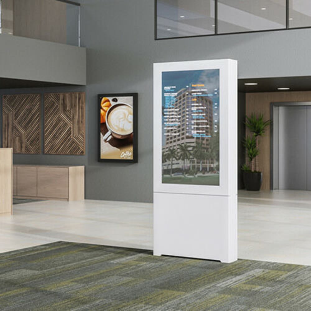 Chief LF43UBP 43" Portrait Floor Kiosk, Black, view 11