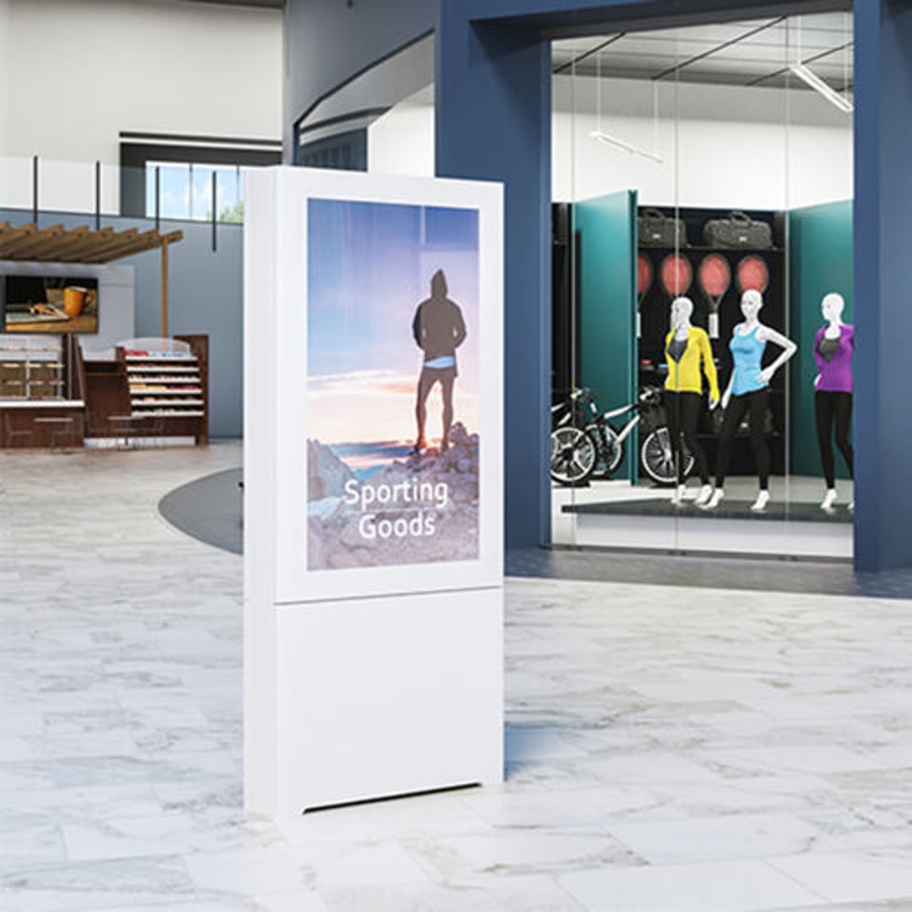 Chief LF55UBP 55" Portrait Floor Kiosk, view 5