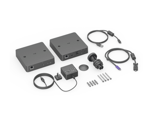Logitech Extend Table Side and Display Side boxes