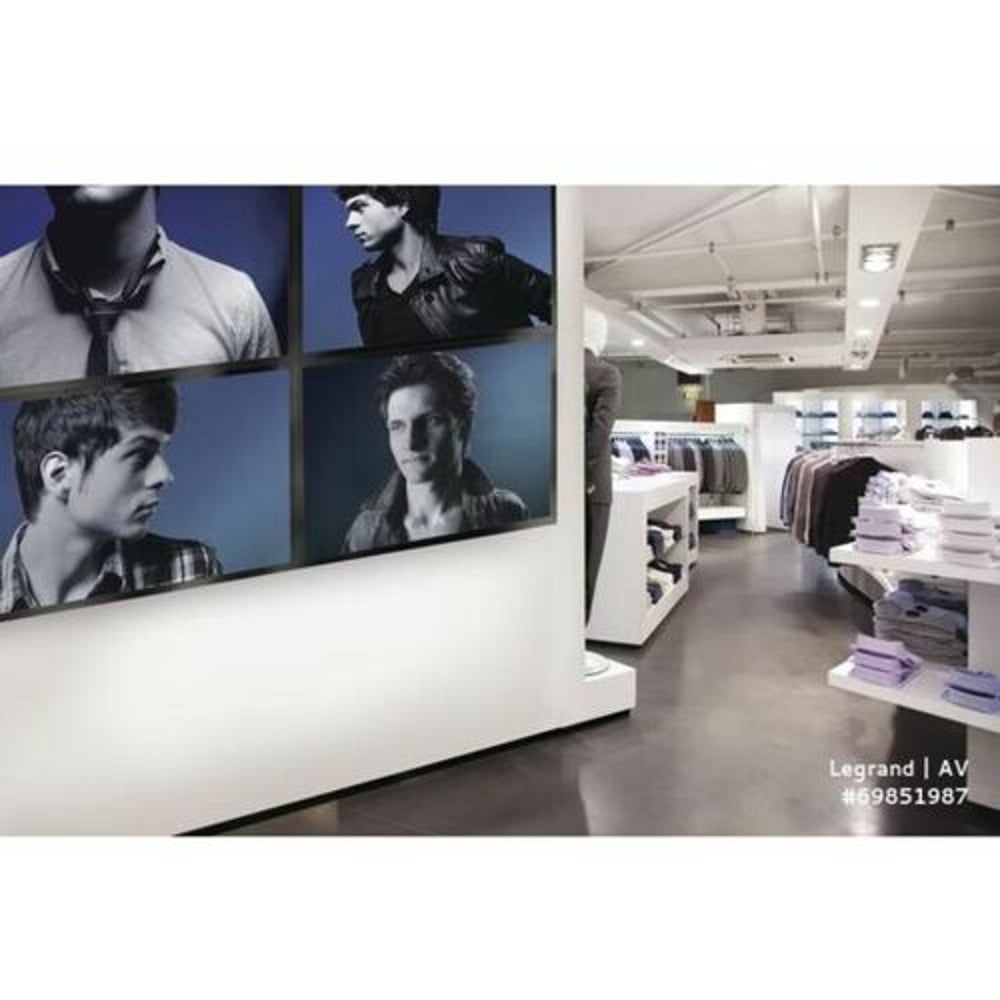 Chief LVS1U Connexsys Video Wall Landscape Mounting System With Rails, view 3