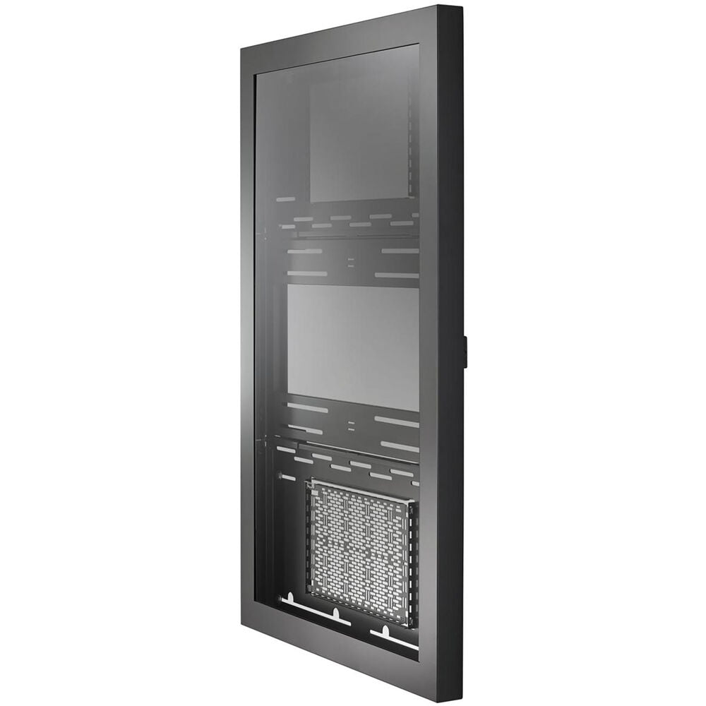 Chief LW50UBP Impact On-Wall Kiosk Enclosure Portrait 50 inch Black, view 2