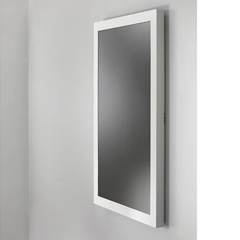 Chief LW65UWPG Impact On-Wall Kiosk with Protective Glass, Portrait 65 inch White, view 3