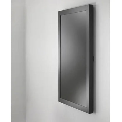 Chief LW75UBPG 75" Portrait On-Wall Kiosk with Glass, Black