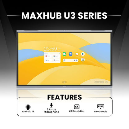 MAXHUB U6530 in classroom teaching setting