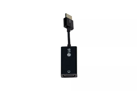 LG Black HDMI to VGA Laptop Cable - EAD64025801