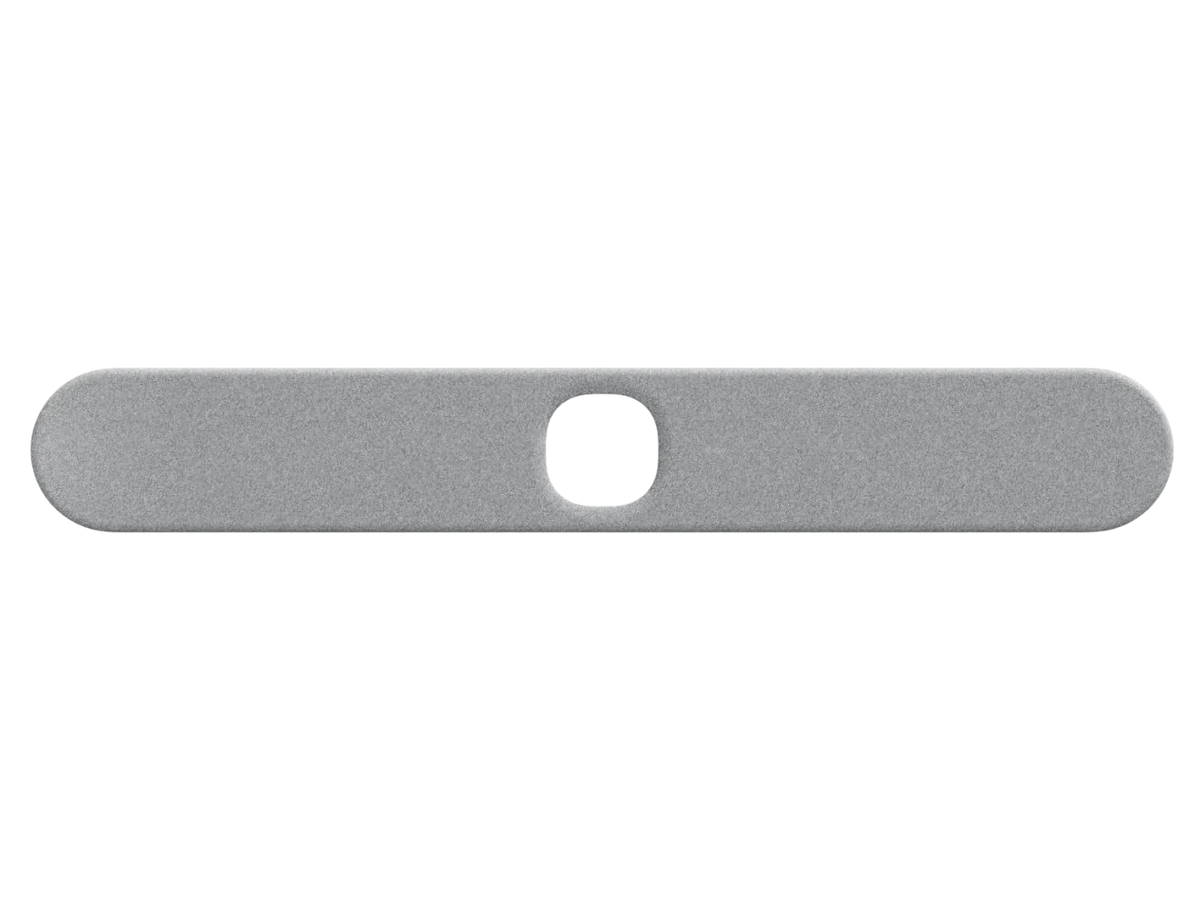 Logitech Rally Bar Huddle off-white fabric cover front view