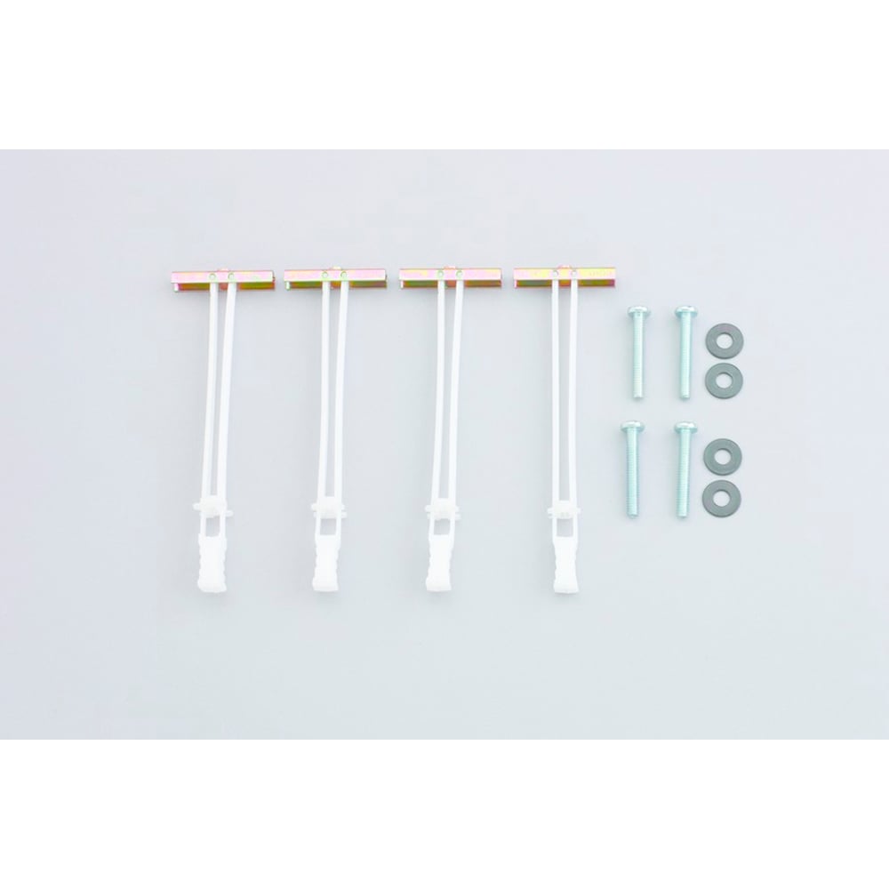 Chief PAC115 Metal Stud Anchor Kit, 4 Anchors, Allows Mounting On Steel Studs