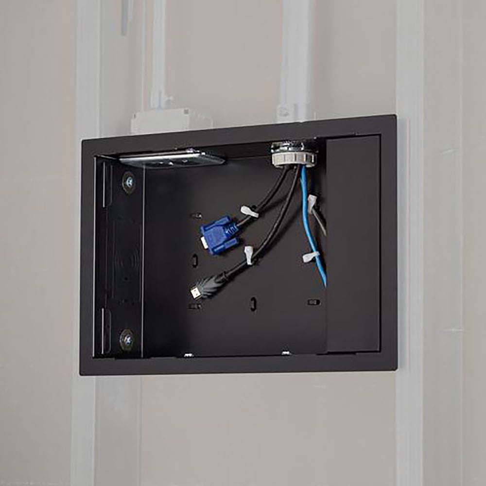 Chief PAC525F Wall Enclosure, 16X9, Mti-D, Pre and Pst Inst