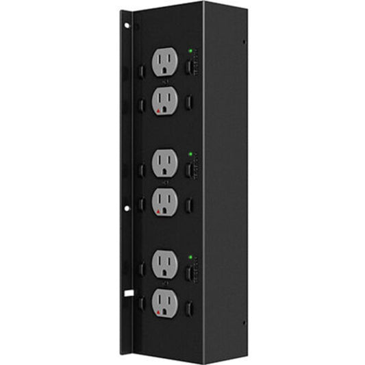Chief PAC526P6-KIT PAC526, 6 Plug In-Wall Retro Power Kit