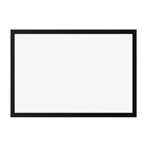 VSYS PEGA150 premium fixed frame projection screen front view