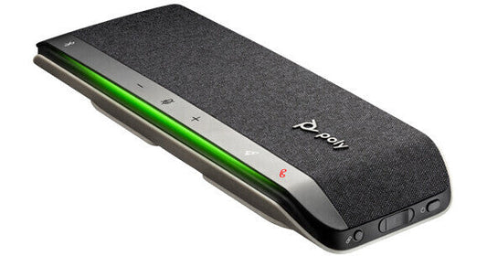 Poly SYNC 40 portable USB speakerphone top view