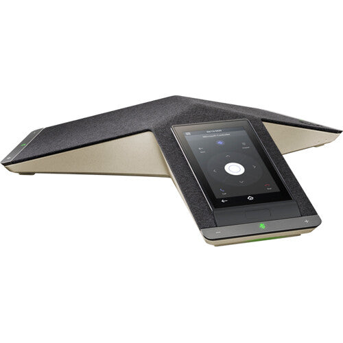 Poly Trio C60 conference phone on meeting table