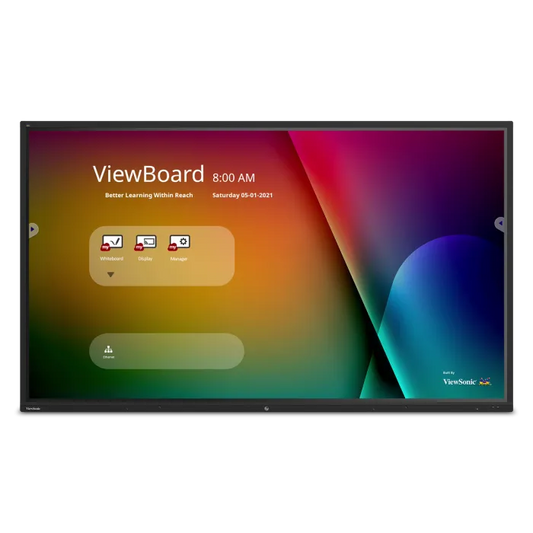 ViewSonic IFP9850 98 inch 4K interactive display front view