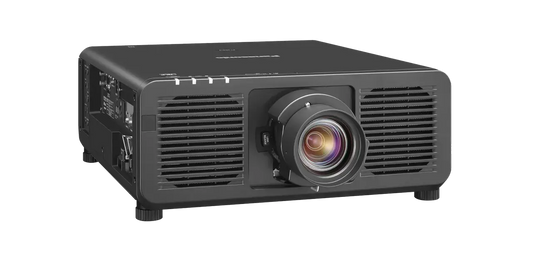Panasonic PT-REQ10LBU: 10,000 Lumen 4K Laser DLP Projector (Lens Sold Separately), Black