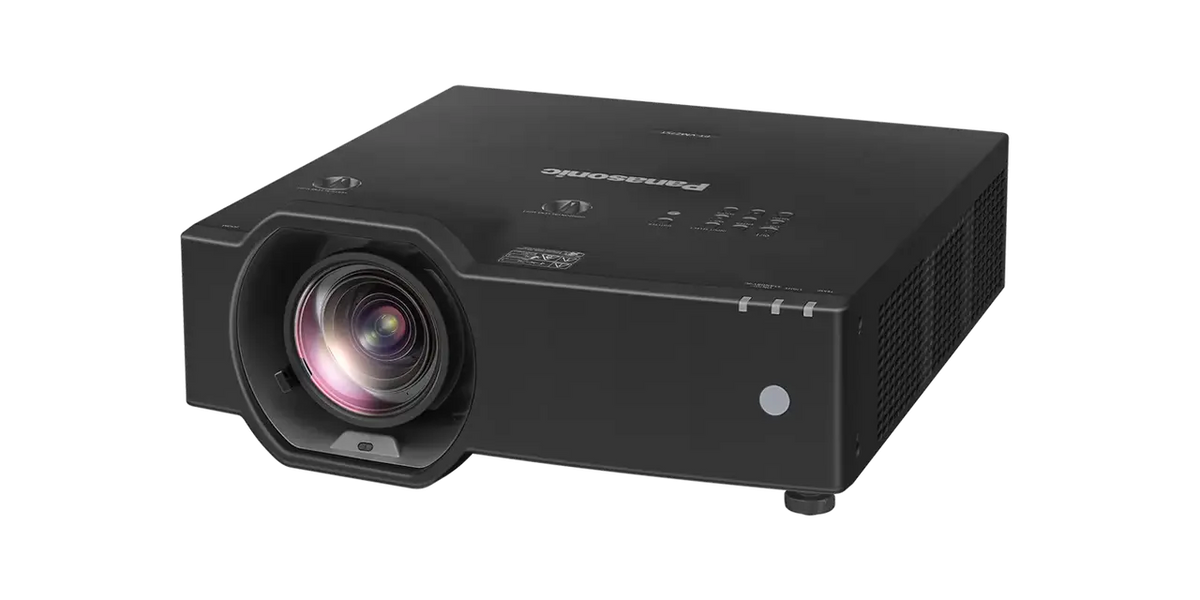 Panasonic PT-VMZ6STU7: 6,200 Lumen WUXGA Laser LCD Projector with Short Throw Lens
