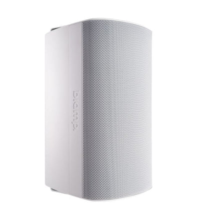 Biamp Desono EX-S10SUB-UB-W 10 Inch Surface Mount Indoor/Outdoor Subwoofer with U-Bracket, White