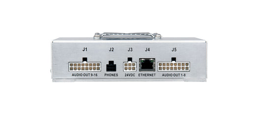 Q-SYS DTH1620: 16-Channel Dante Network Amplifier Themed Entertainment
