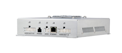 Q-SYS DTH1620: 16-Channel Dante Network Amplifier Themed Entertainment, view 2
