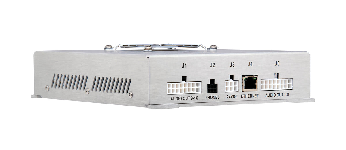 Q-SYS DTH1620: 16-Channel Dante Network Amplifier Themed Entertainment, view 3