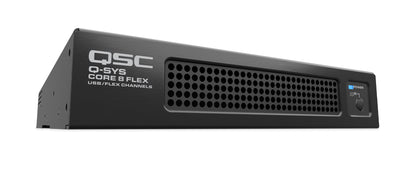 Q-SYS Core 8 Flex: Network and Analog I/O Processor