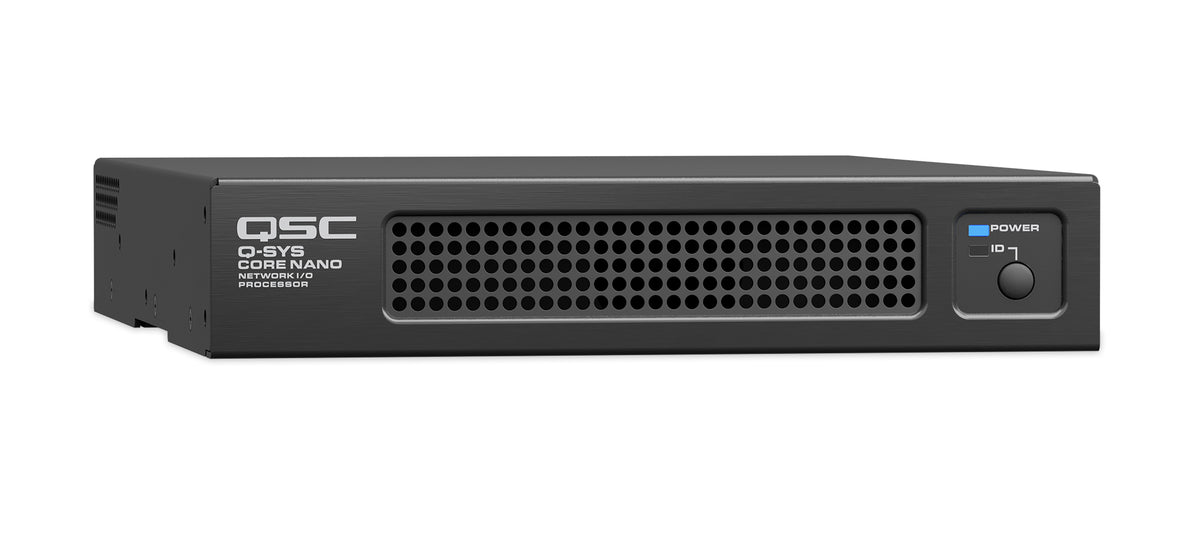 Q-SYS Core Nano: Network I/O Processor, view 4