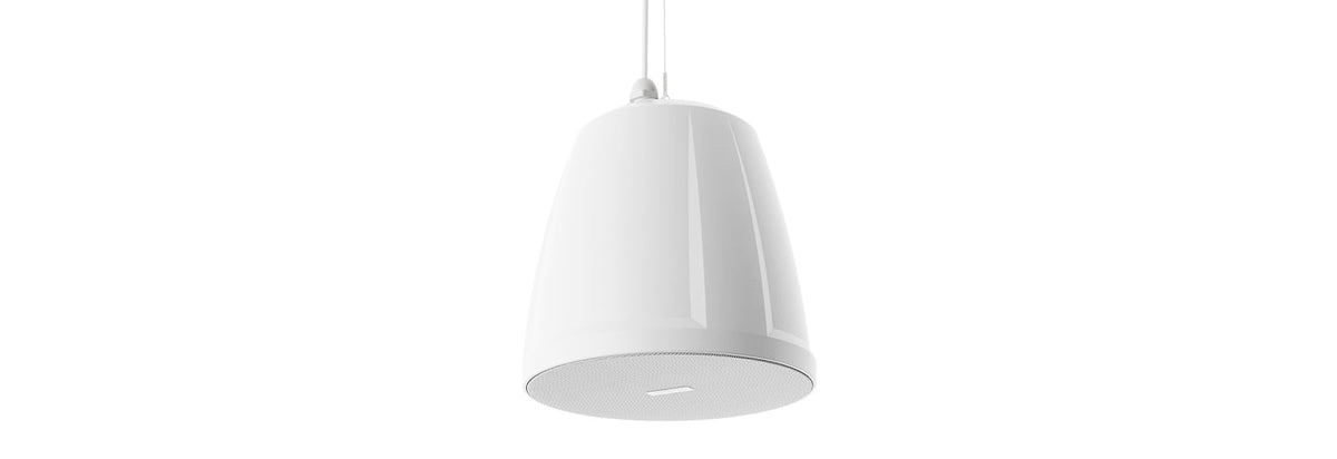 Q-SYS NL-P4-BK: PoE Pendant Loudspeaker, Color: Black