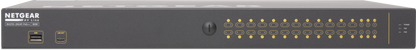 Q-SYS NS26-1440++: 26-port Q-SYS switch, 24x PoE++, 1440 W
