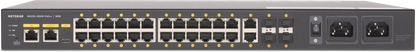 Q-SYS NS26-1440++: 26-port Q-SYS switch, 24x PoE++, 1440 W, view 2