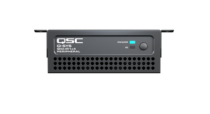 Q-SYS QIO-IR1x4: Network I/O Expander
