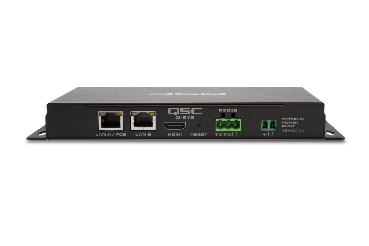 Q-SYS I/O USB Bridge, view 2